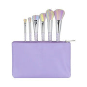 ilu Basic Set 6 Makeup Brushes with Unicorn Pastel Bag - Maison des fragrances
