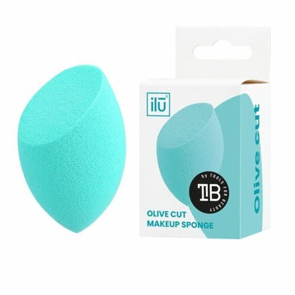 Ilū Olive Cut Turquoise Makeup Sponges - Maison des fragrances