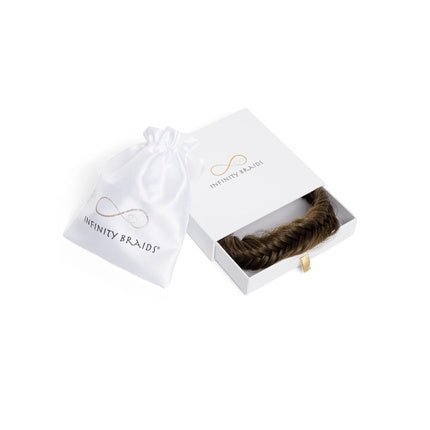 Infinity Braids Fishtail Braid Jolie Copper Bronze - Maison des fragrances