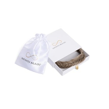 Infinity Braids Fishtail Braid Jolie Creamy Toffee - Maison des fragrances