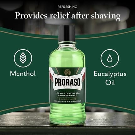 Proraso Professional Refreshing Lotion Après-Rasage Homme 400 ml