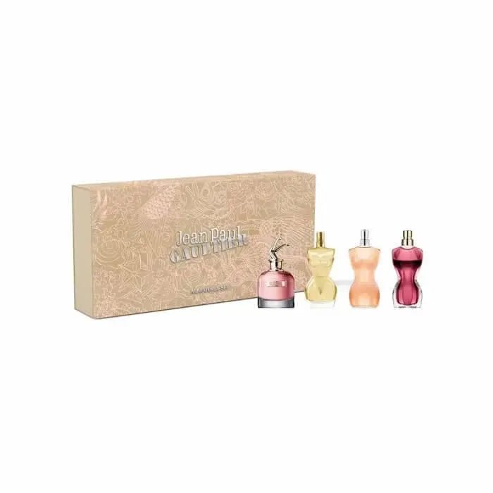 Jean Paul Gaultier Feminine Miniatures Set 4x Coffret (Coffret) Mixte 6ml - Maison des fragrances