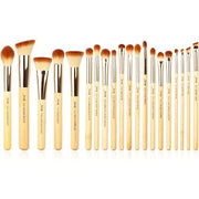 Jessup Brand 20pcs Beauty Bamboo Professional Makeup Brushes Set Foundation Powder Eye Shader T145 - Maison des fragrances