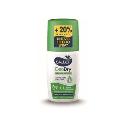 Sauber DeoDry Fresh & Dry No-Gas Déodorant 90 ml