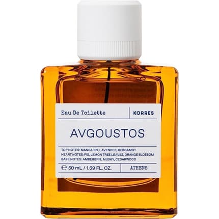 Korres Avgoustos Eau de Toilette Homme 50 ml