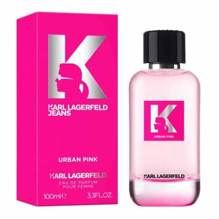 Karl Lagerfeld Jeans Urban Pink Eau De Perfume Eau de Parfum (EDP) Mixte 100ml - Maison des fragrances