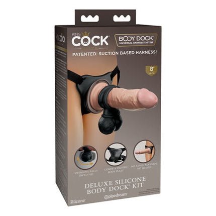 King Elite Deluxe Silicone Body Dock Kit - Maison des fragrances