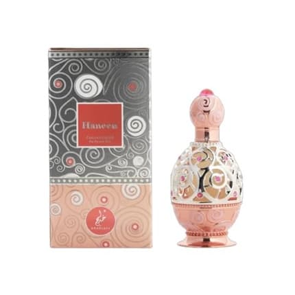 Khadlaj Haneen Rosegold Perfumed Oil Without Alcohol Extrait de Parfum
