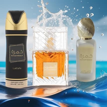 Lattafa Khamrah Gift Set - A Luxurious Gift Set From Unisexe - Maison des fragrances