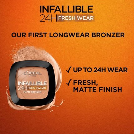 L'Oreal Paris Soft Matte Bronzer Longwear Waterproof - Maison des fragrances