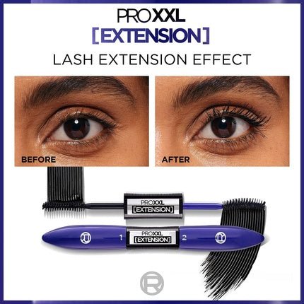 L'Oreal Pro Xxl Double Mascara Black 12 Ml - Maison des fragrances