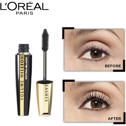 L'Oreal Volume Million Lashes Extra Black Mascara 9ml - Maison des fragrances