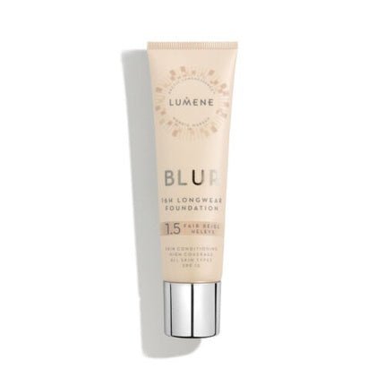 Lumene Blur Smoothing Foundation For All Skin Types Spf15 1.5 Fair Beige 30ml - Maison des fragrances