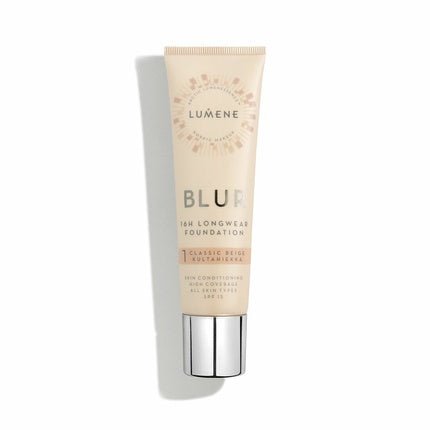 Lumene Blur Smoothing Foundation For All Skin Types Spf15 2 Soft Honey 30ml - Maison des fragrances