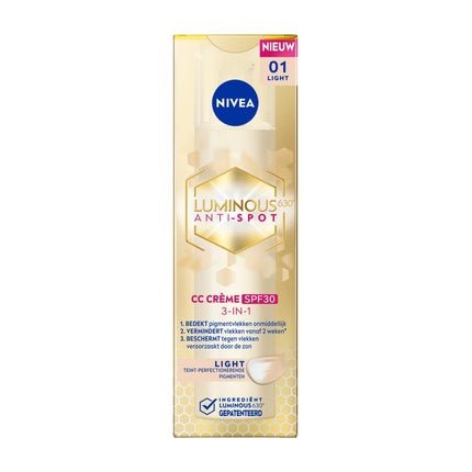 Luminous CC Fluid 3 - in - 1 Brightening Complexion SPF30 40ml - Maison des fragrances