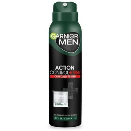 Garnier Men Action Control 96h+ Clinically Tested Déodorant 150 ml
