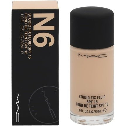 MAC Studio Fix Fluid SPF 15 Foundation 30ml N6 - Maison des fragrances