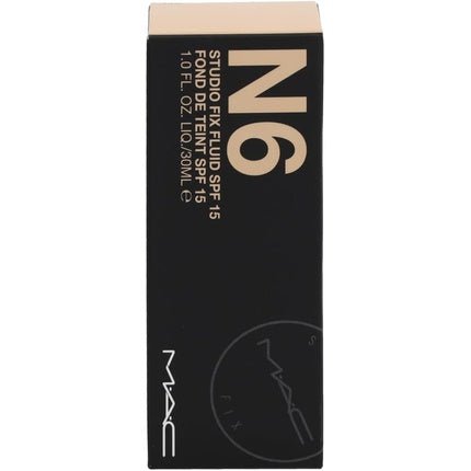 MAC Studio Fix Fluid SPF 15 Foundation 30ml N6 - Maison des fragrances