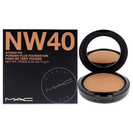 Mac Studio Fix Powder Plus Foundation NW40 15g - Maison des fragrances