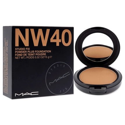 Mac Studio Fix Powder Plus Foundation NW40 15g - Maison des fragrances