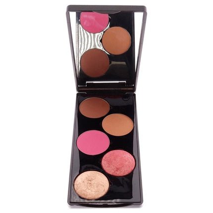 Make - Up Studio Professional Amsterdam Shape & Glow Cheek Palette in Pink - Maison des fragrances