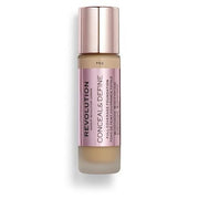 Makeup Revolution Conceal and Define Concealer Full Coverage Matte Finish C4.5 0.7 Fl Oz - Maison des fragrances