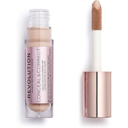 Makeup Revolution Conceal & Correct Concealer 4g Peach - Maison des fragrances