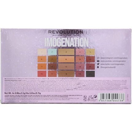 Makeup Revolution Imogenation Eyeshadow Palette 20 Shades - Maison des fragrances