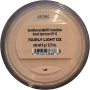 Matte Foundation SPF 15 Fairly Light Beige - Maison des fragrances