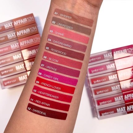 Matter Liquid Lipstick 12 Hours Whisper - Maison des fragrances