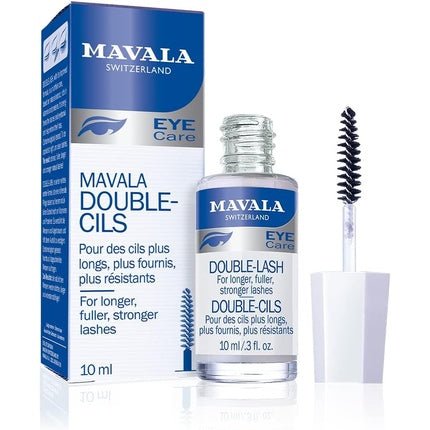 Mavala Double Lash Strengthens Lashes Eyebrows For A Longer Denser Stronger Effect 10ml - Maison des fragrances