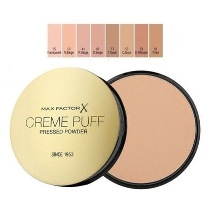 Max Factor Creme Puff Compact Powder - Choose Shade - Maison des fragrances