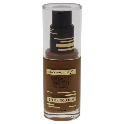 Max Factor Foundation Miracle Match 95 Tawny 30ml - Maison des fragrances