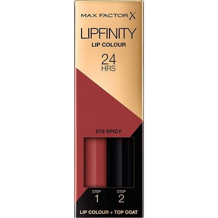 Max Factor Lipfinity 070 Spicy 1 Count - Maison des fragrances