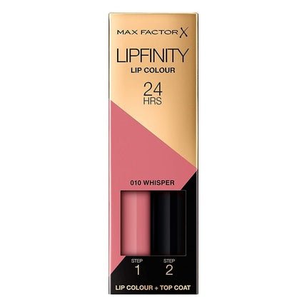 Max Factor Lipfinity Lip Colour 010 Whisper - Maison des fragrances
