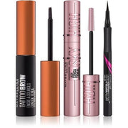 Maybelline Make - Up Set Medium Brown (for Eyes and Eyebrows) - Maison des fragrances