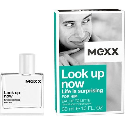 Mexx Look Up Now Eau de Toilette (EDT) Homme 30ml - Maison des fragrances