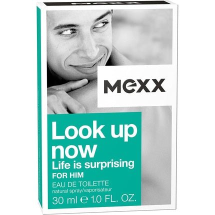 Mexx Look Up Now Eau de Toilette (EDT) Homme 30ml - Maison des fragrances