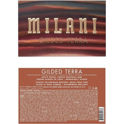 Milani Gilded Eyeshadow Palette 9g - Maison des fragrances