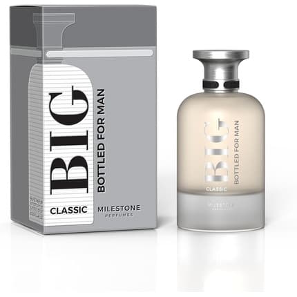 Milestone Perfumes Big Bottled Classic Men's Long - Lasting Eau de Parfum Homme 100 ml - Maison des fragrances