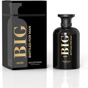 Milestone Perfumes Big Bottled Noir Men's Long - Lasting Eau de Parfum Homme 100 ml - Maison des fragrances
