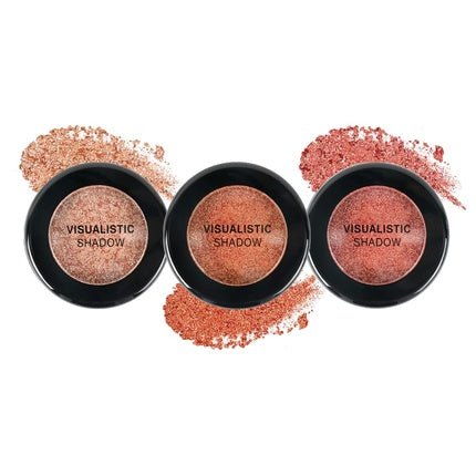 MIZON Visualistic Glitter Eyeshadow Creamy Smooth Application Long - lasting No Creasing Reddish Sunset - Maison des fragrances