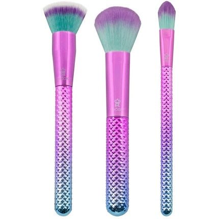 Moda Royal & Langnickel Full Size Prismatic Base Face 4pc Makeup Brush Set With - Maison des fragrances