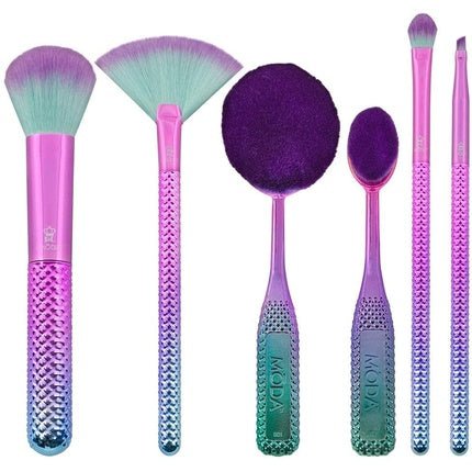 Moda Royal & Langnickel Full Size Prismatic Deluxe Gift 6pc Makeup Brush Set - Maison des fragrances