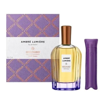 Molinard Collection Privee - Ambre Lumiere Unisex Set & Coffret (Coffret) Mixte 90ml - Maison des fragrances