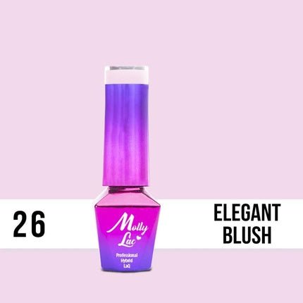 Mollylac Wedding Uv/Led Hybrid Nail Polish 26 I Do Elegant Blush 5g - Maison des fragrances