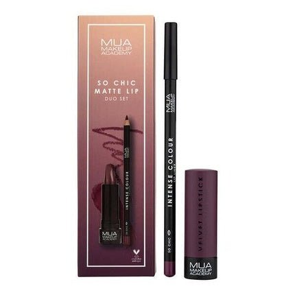 MUA Makeup Academy So Chic Matte Lip Duo Set - Maison des fragrances