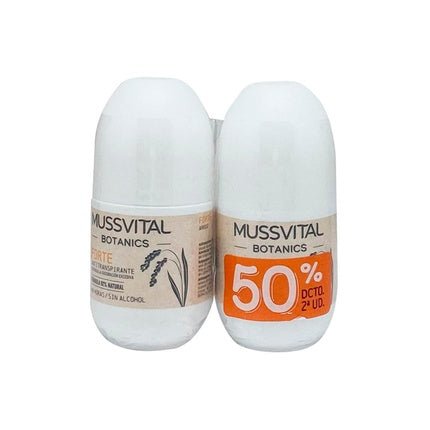 Mussvital Mussvital Botanics Deo Forte Set Of 2 Units Déodorant (Déo) Mixte 75ml - Maison des fragrances