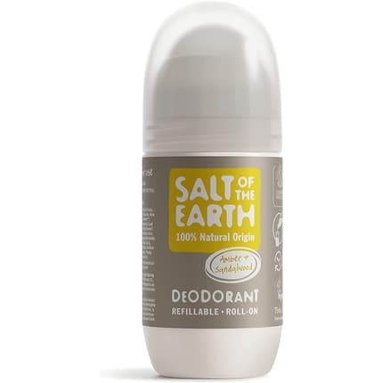 Salt Of The Earth Amber & Sandalwood Natural Déodorant 75 ml