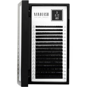 Nanolash Volume Lashes False Lashes for Professional Eyelash Extensions Volume Eyelash Extensions 0.12 D MIX 6 - 13mm - Maison des fragrances